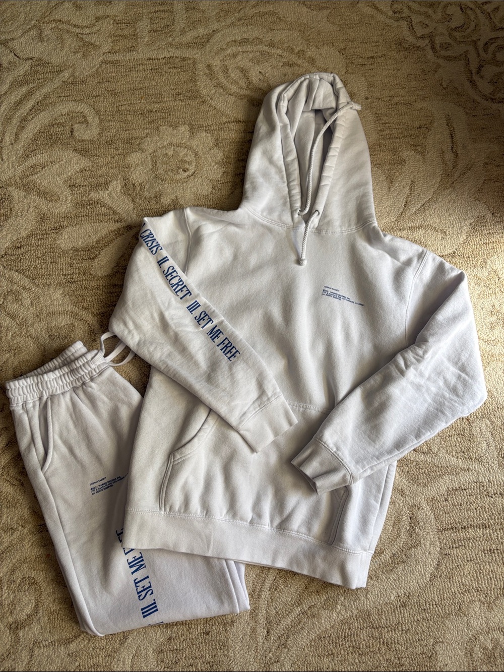 Joshua Bassett Hoodie & Sweatpants Set - Size S